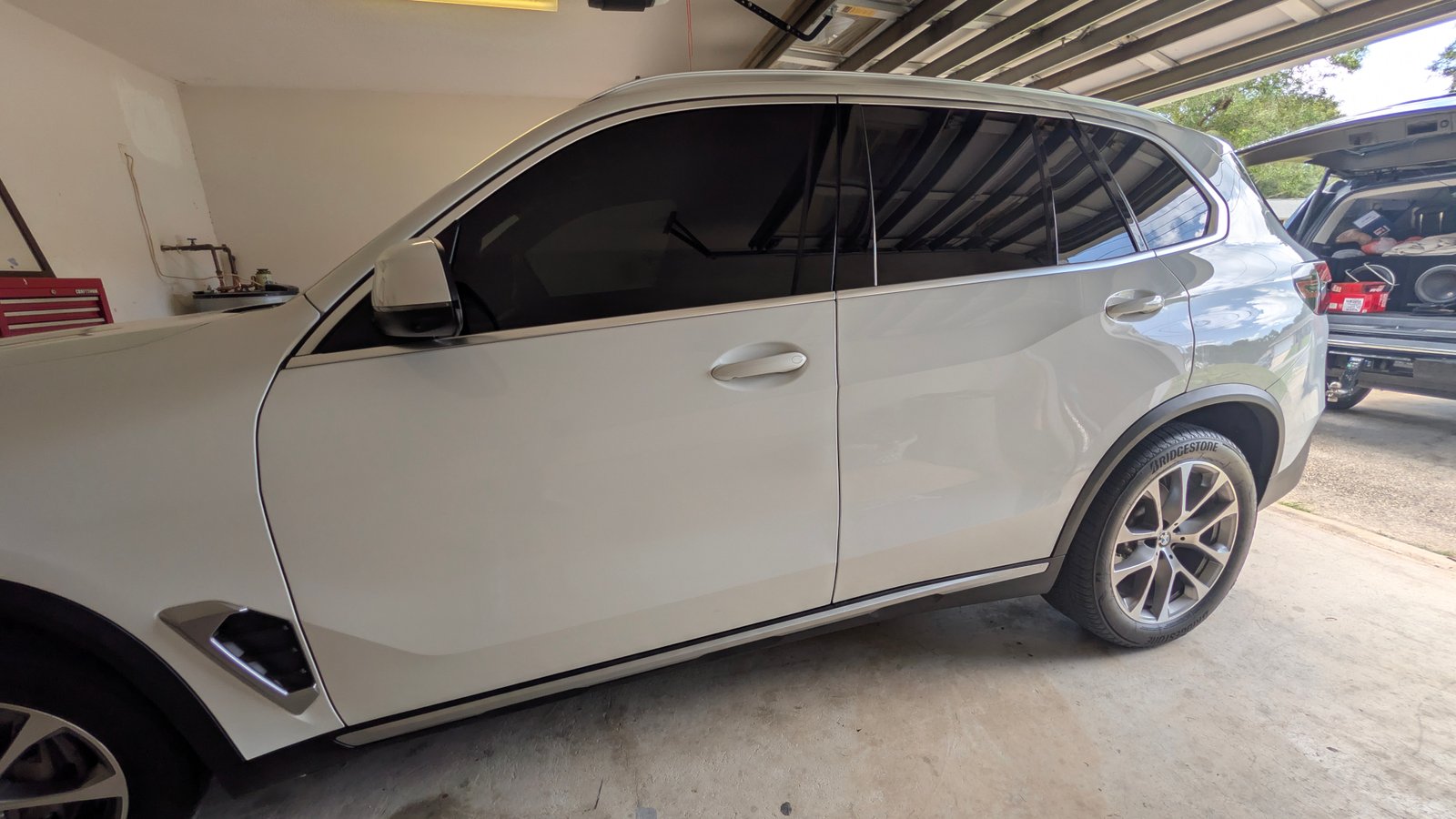 BMW X5 — Ceramic 20% · Navarre FL — window tint by Elite Window Tinting