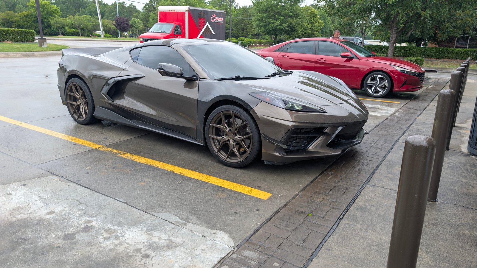 Corvette C8 — Ceramic 5% · Navarre FL — window tint by Elite Window Tinting